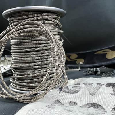 General Vintage Tone  1955 - 1957 Dogear Pickup NOS Wire Vintage Original Specs No 2 Black CAB butyrate cover image 14
