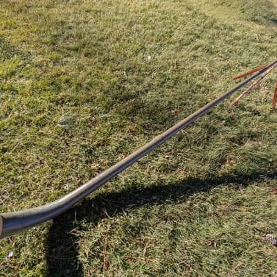 Carbon Fiber Swiss Alphorn (Alpenhorn) in F Made in USA 12 feet long, w/Bag and Mouthpiece image 3