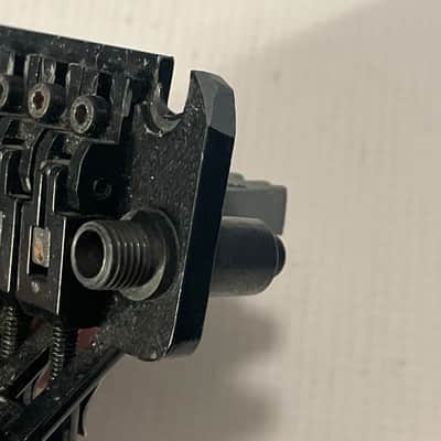 2000's Electric Guitar Black Licensed Floyd Rose Double Locking Tremolo Guitar Bridge image 11