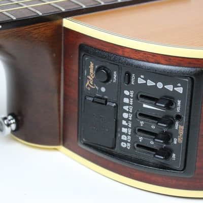 2005 Vintage Takamine EAN60C Cedar/Mahogany Rosewood Japan 2000s image 19