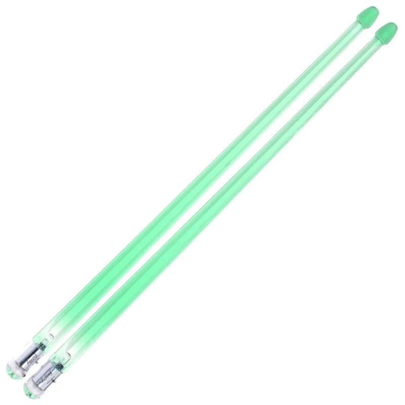 Light Up Drum Sticks By Firestix Screamin Green Bild 1