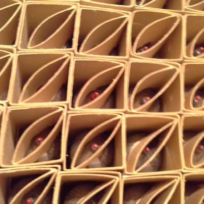 NOS 6N6P USSR MILITARY RED-TIP GOLD GRID TUBES OTK image 10