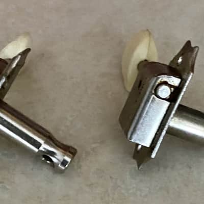 3- Kluson Deluxe 1960's/70's / 8mm Thick Peg / Bass Guitar Tuners Tuning Key (?) image 4