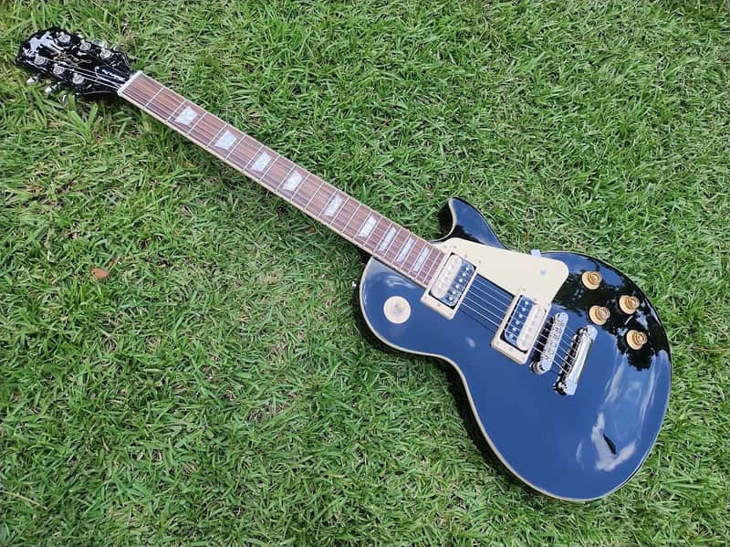 2025 Epiphone Les Paul Modern Pro Electric Guitar - Ebony Black Finish - Like New w/ Nice Case image 1