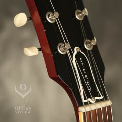 1961 Gibson ES-330 Cherry RARE original STEREO Varitone image 9