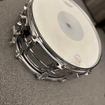 Sonor D-506 Phonic 14x6.5" 10-Lug Ferro-Manganese Steel Snare Drum 1980 - 1994 - Chrome-Plated image 2