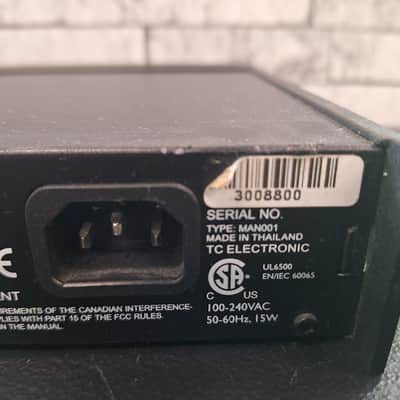 TC Electronic M-One Dual Effects Processor 2000s - Black image 4
