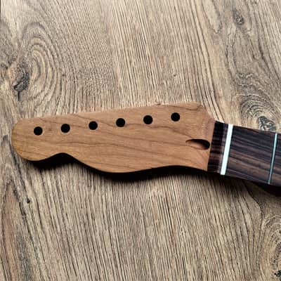 Left Handed Telecaster Compatible Roasted Maple and Rosewood Pro Guitar Neck Satin 22 Fret image 5