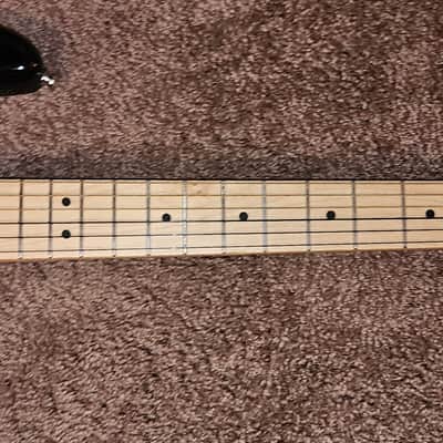 Unbranded Nylon Strings Stratocaster 2020 - Black image 3