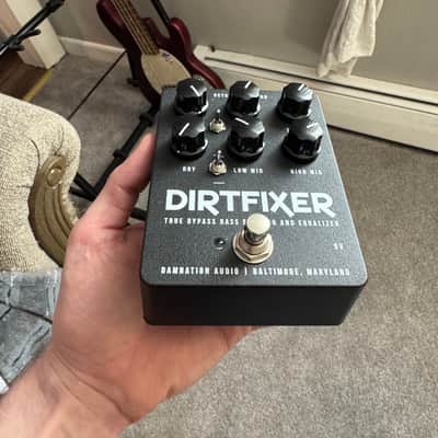 Damnation Audio Dirtfixer Bass Blender / Equalizer 2023 - Present - Black Sparkle image 3