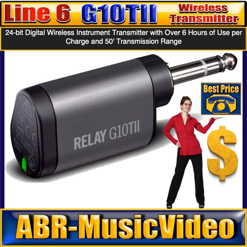 Line 6 Relay G10TII (Digital Wireless Guitar Transmitter) image 1