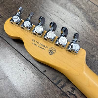 Fender American Ultra Luxe Telecaster 2021 - Surf Green Electric Guitar image 18