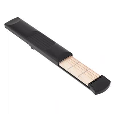 OEM 6-Fret Pocket Guitar Practice Neck – Portable Chord Trainer for Beginners & Pros 2025 - Black image 2