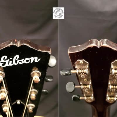 1943 Gibson L-00 Parlor Acoustic in Sunburst; Comes with After-Market Hard Case and Pro-Setup! image 14
