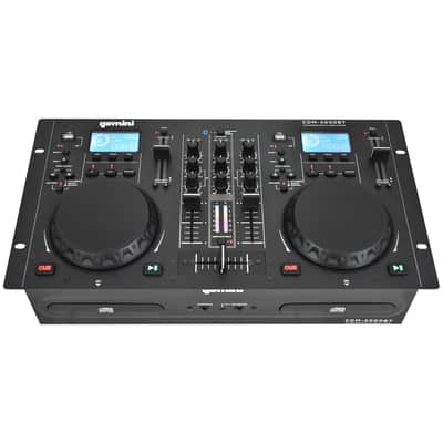 Gemini CDM-4000BT CD/MP3/USB DJ Media Player Mixer Controller, Black Flight Case image 3