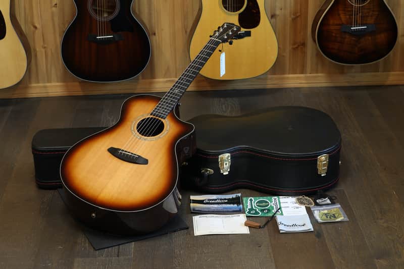 Minty! 2023 Breedlove Premier Concerto LE Acoustic Guitar Amber Burst + OHSC image 1
