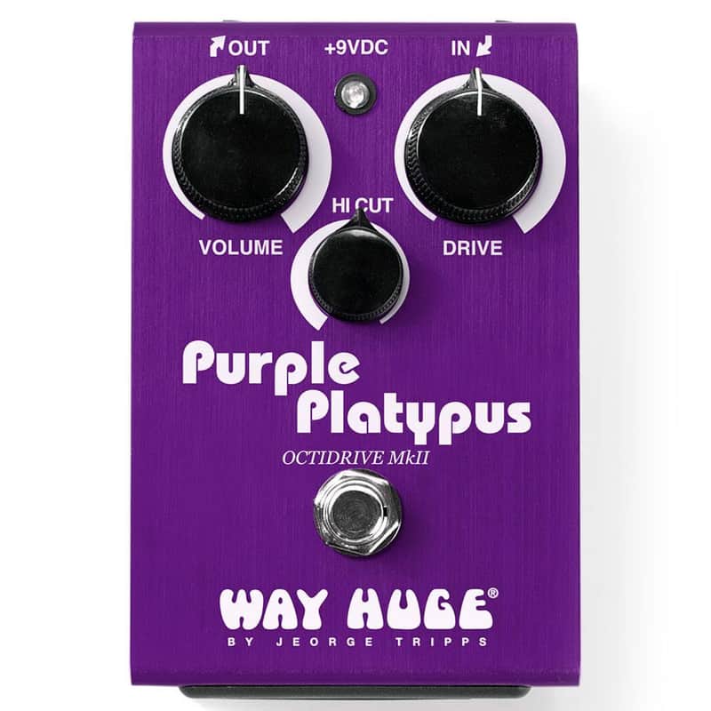 Way Huge Limited Edition WHE800 Purple Platypus Octave Overdrive image 1
