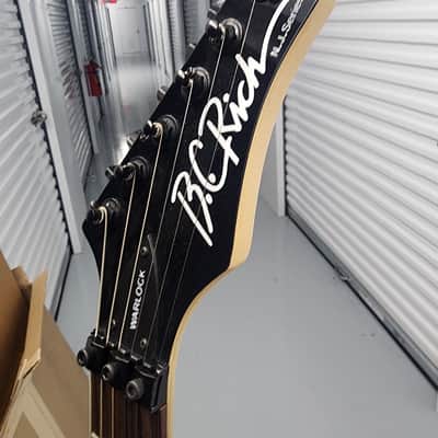 BC Rich Warlock NJ Series 1999 Floyd Rose - White image 5
