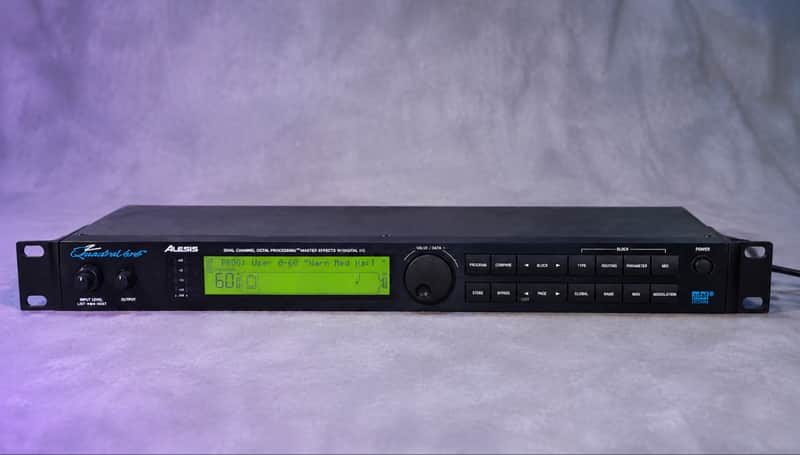Alesis QuadraVerb 2 Dual Channel Octal Master Effects with Digital