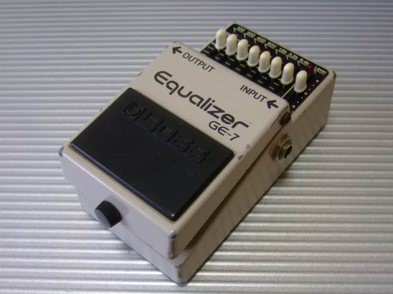 RARE The First Month May 1981 Boss GE-7 Equalizer / MIJ Made in Japan (Black Label) image 1