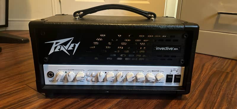 Peavey invective MH Misha Mansoor Signature 2-Channel 20-Watt Mini Guitar Amp Head 2021 - Present - Black image 1