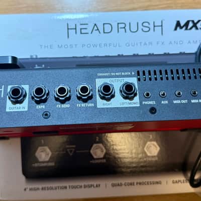 Headrush MX5 Amp Modeling Guitar Effect Processor 2021 - Black image 3