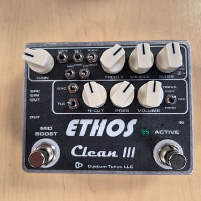 Custom Tones Ethos Clean III Preamp Pedal image 7