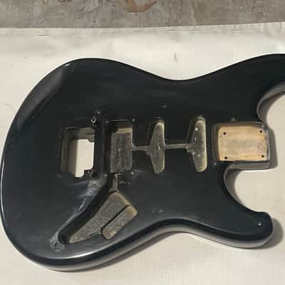1985 Japan Ibanez Roadstar II RS440 Black Guitar Body Pro Rock'r Tremolo Ready image 4
