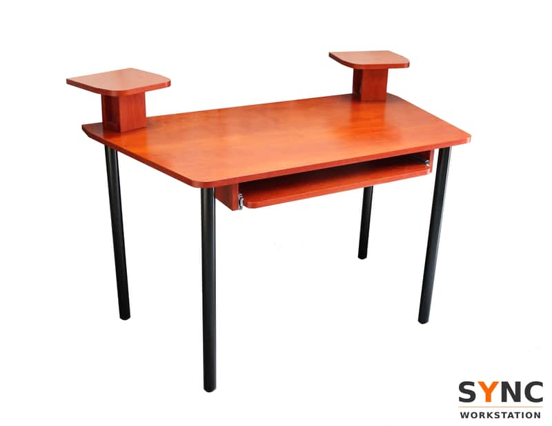 M Gear Design SYNC Recording Studio Workstation - Monitor Stand Top image 1