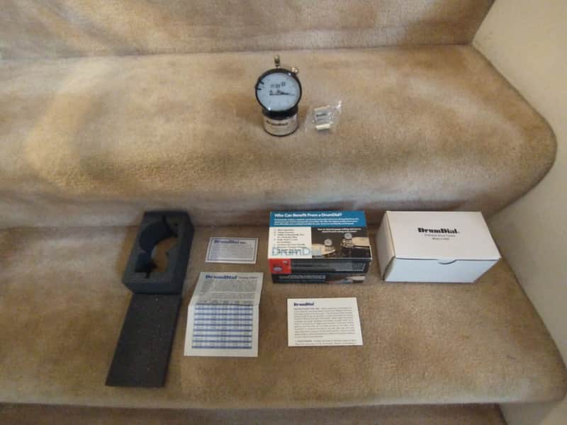 DrumDial Precision professional drum and percussion instrument tuner in the box never used mint! imagen 1