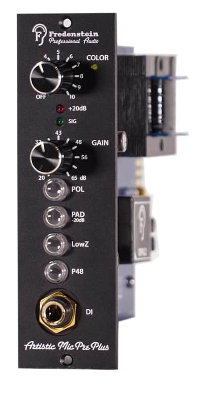 Fredenstein Artistic MicPre Plus 500 Series Microphone Preamp image 1