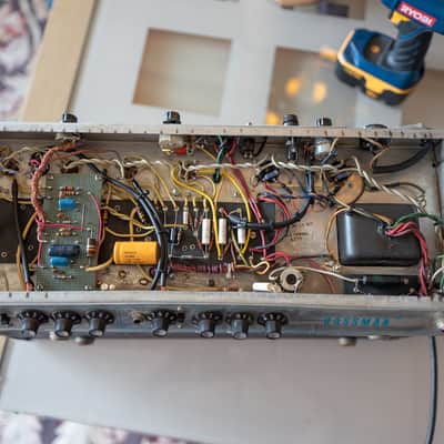 1971 Fender Bassman Silverface Modded image 7