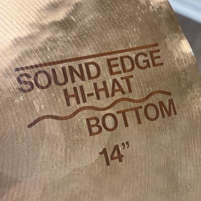 Paiste 404 "Brown Label" 14" Sound Edge Hi-Hat Cymbals (Pair) 972g/946g image 8