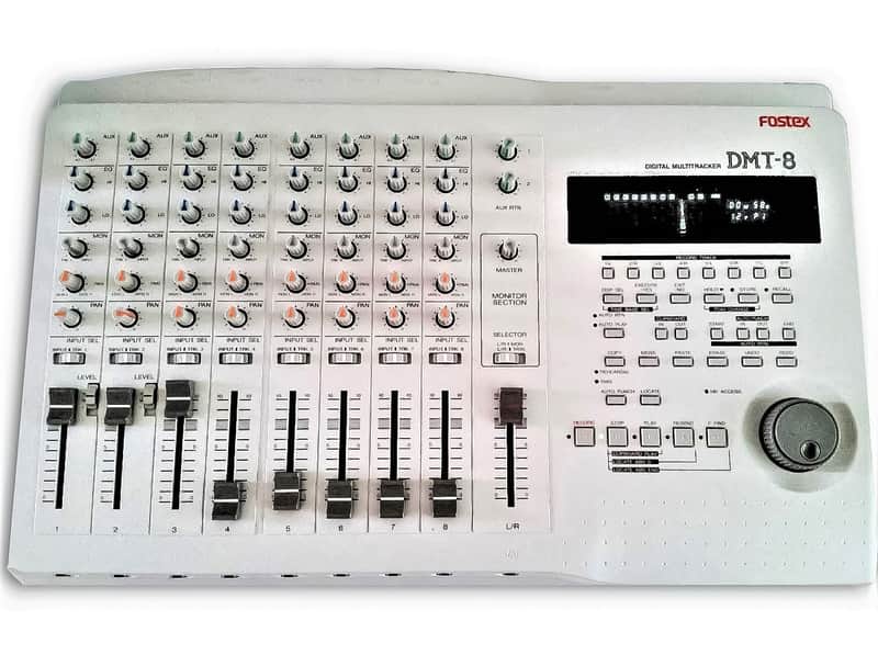 MESA MEZCLAS FOSTEX + GRABADORA MULTIPISTAS DIGITAL DMT-8. image 1