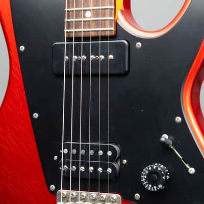 Don Grosh Electric Guitars - ElectraJet - Timeworn Finish - Candy Apple Red image 8