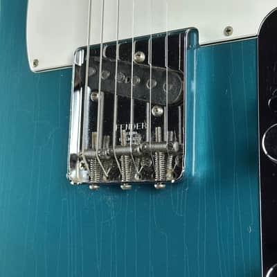 Vintage 1966 Fender Telecaster Factory Refin Lake Placid Blue w/OHSC TSU24885 image 24