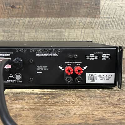 Crown K2 Balanced current amplifier one of 4 in stock image 12