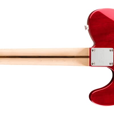 Affinity Series® Telecaster® FMT SH, Laurel Fingerboard, White Pickguard, Crimson Red Transparent image 2