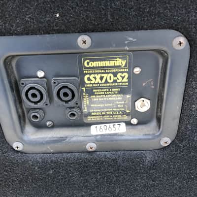 Community CSX70-S2 Three-way Loudspeaker System image 5