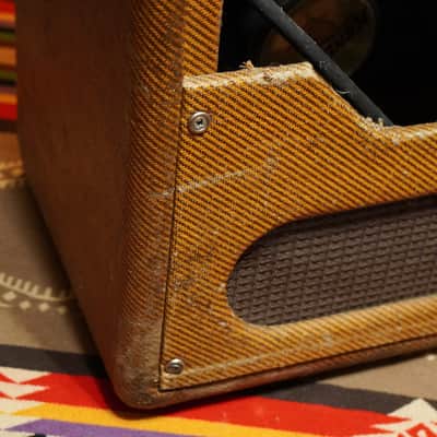 1957 Fender Bassman 5E6 40w 4x10" Tube Amp Combo (VIDEO! Bill Carruth Work, Ready to Go) image 10