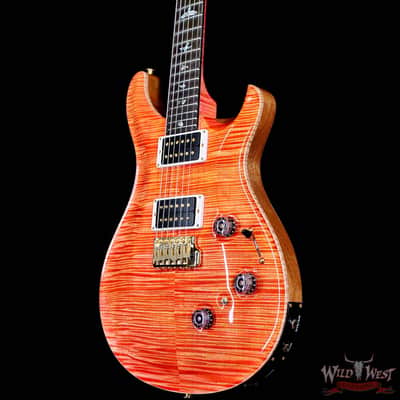 PRS Wild West Guitars 25th Anniversary Limited Run Wood Library Artist Package Custom 24 Piezo Salmon (Private Stock Color) 7.90 LBS (US Only / No International Shipping) image 2