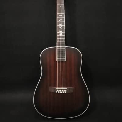 12/6 Strings Acoustic/ Classical Double Neck, Double Sided Busuyi Double Neck Guitar, Travel Acoustic Guitar image 2
