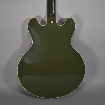 2025 Gibson '59 ES-335 Reissue VOS Olive Drab Finish W/OHSC image 4