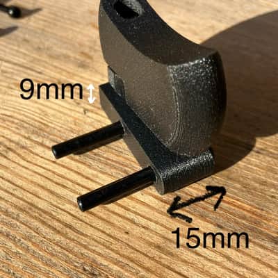 Double Bass - Retrofit - Erlbach C Extension Gate/Capos image 12