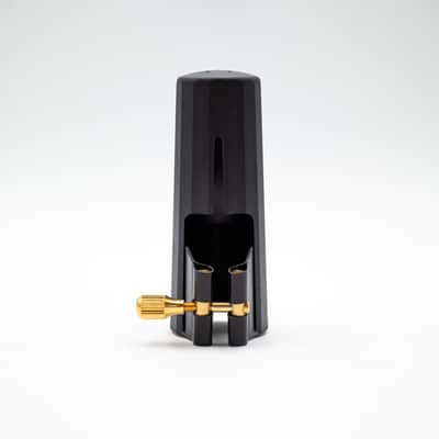 Saxophone Fabric Ligature & Plastic Cap, Alto Sax image 2