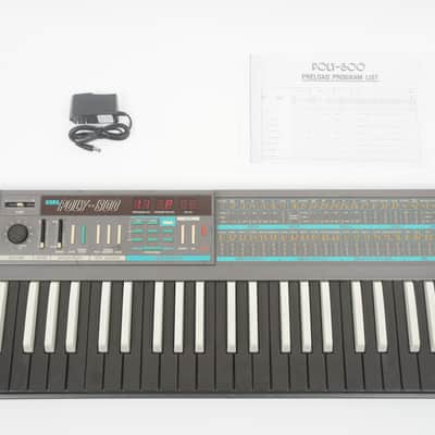 [SALE Ends Mar 26] KORG POLY-800 Analog Polyphonic Synthesizer Keyboard POLY800 PS-800 Reverse Black Keys Ver.
