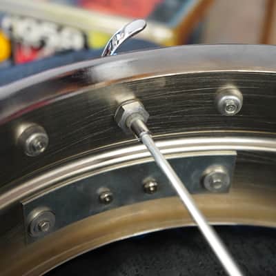 Vintage 1966 Ludwig USA Super Sensitive 5x14" Steel Snare Drum - ALL ORIGINAL image 6