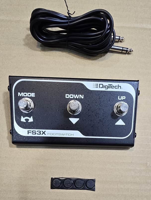 DigiTech FS3X Footswitch - Black image 1