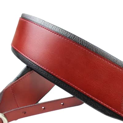 Walker And Williams FPB-03  Pro Ultra Series Bourbon Red Premium Leather Strap With Chrome Buckle image 3