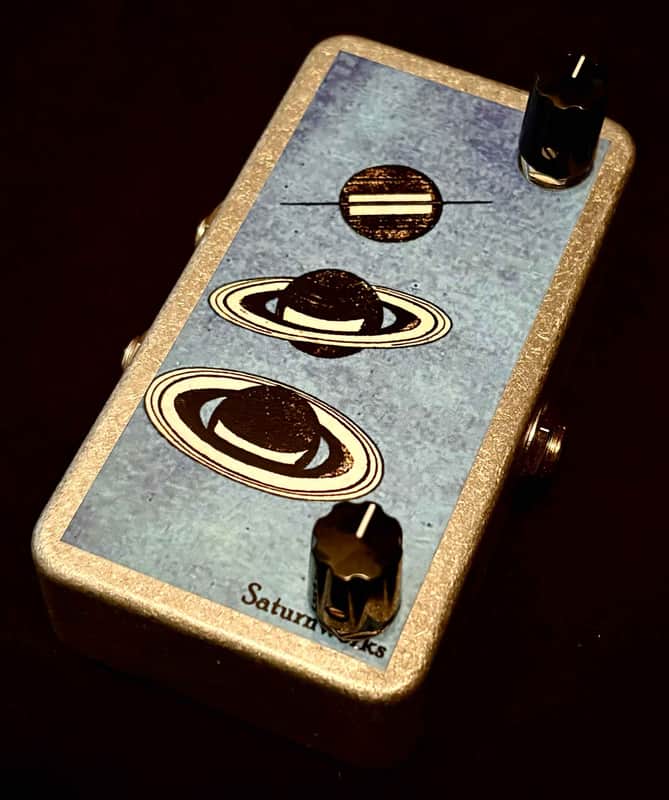 Saturnworks Active 2-way Buffered Splitter / Buffer Tuner Out with Volume Controls for Guitar or Bass Pedal - Handcrafted in California image 1